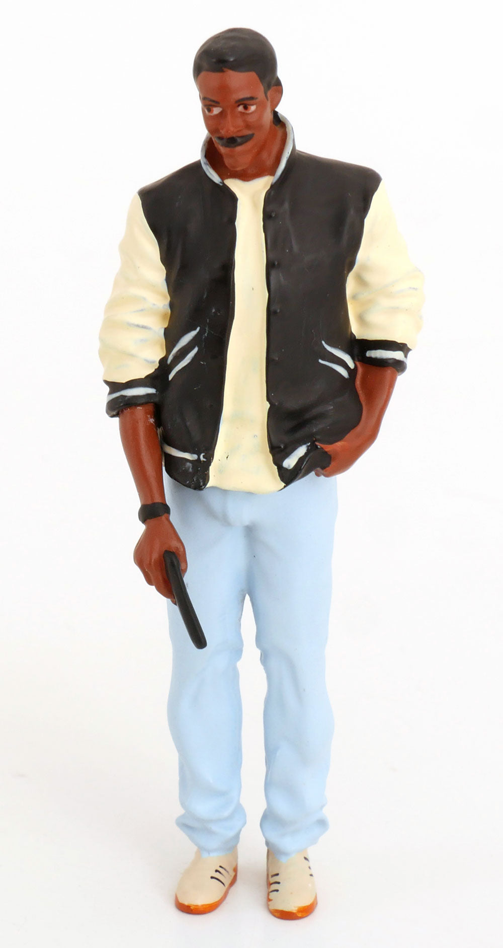 KK SCALE 1/18-Ferrari-328 GTS US Version + Axel Foley Figure (Beverley Hills Cop 1984)