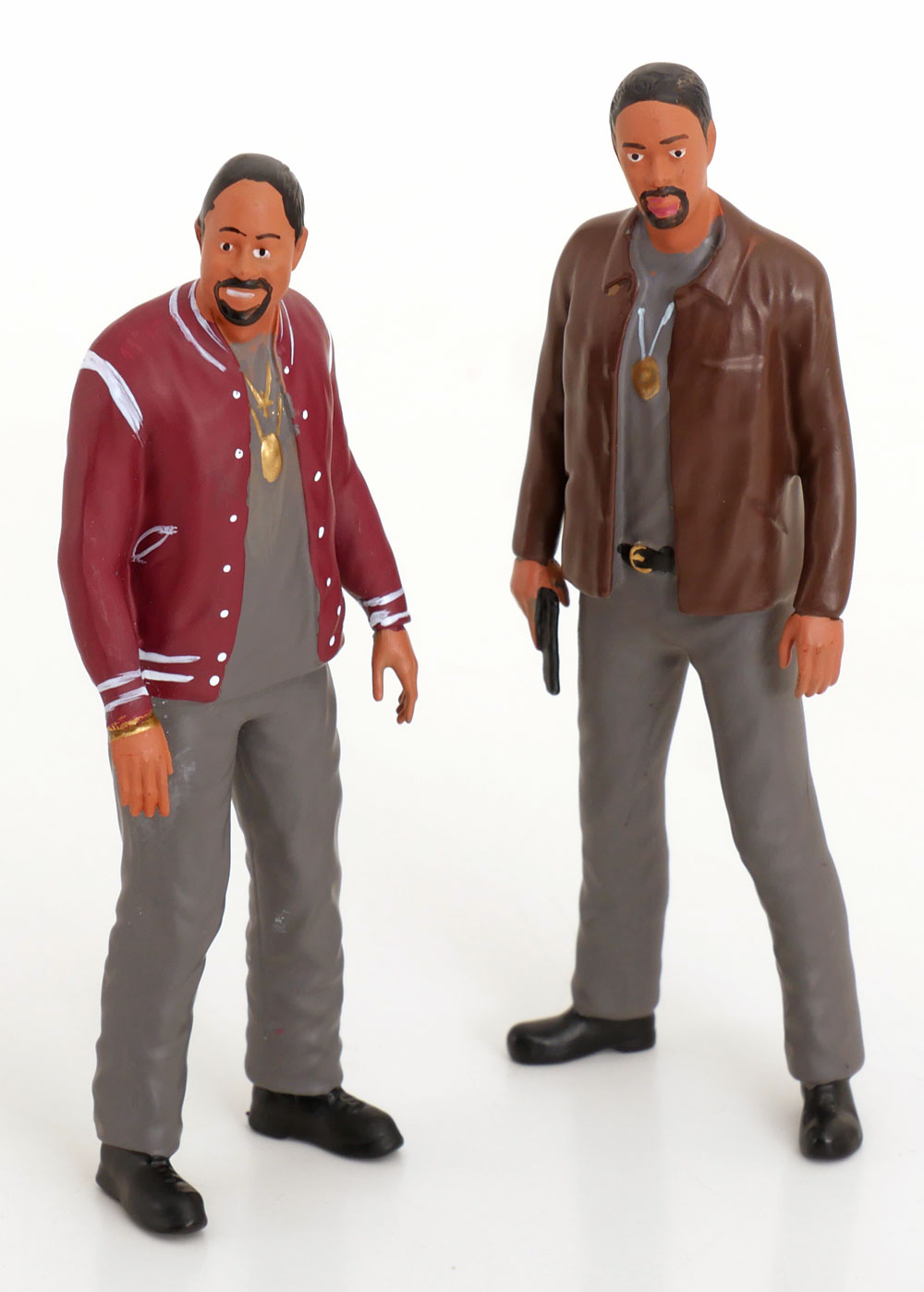 KK-Scale 1:18 Lincoln Continental décapotable 1963 noire – Film Bad Boys avec figurines Mike et Marcus – KKDC181521 + KKFIG052