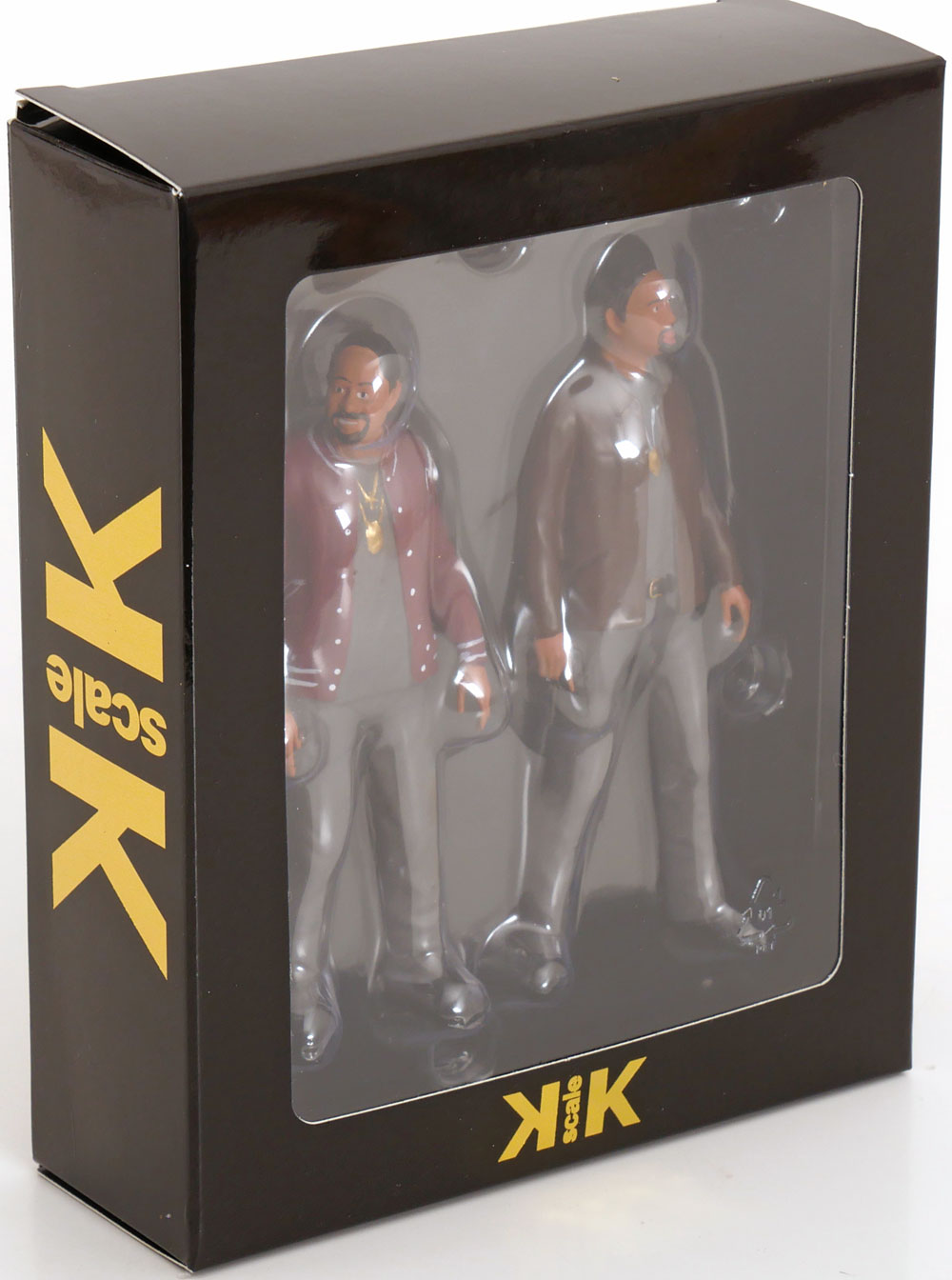 KK-Scale 1:18 Lincoln Continental décapotable 1963 noire – Film Bad Boys avec figurines Mike et Marcus – KKDC181521 + KKFIG052