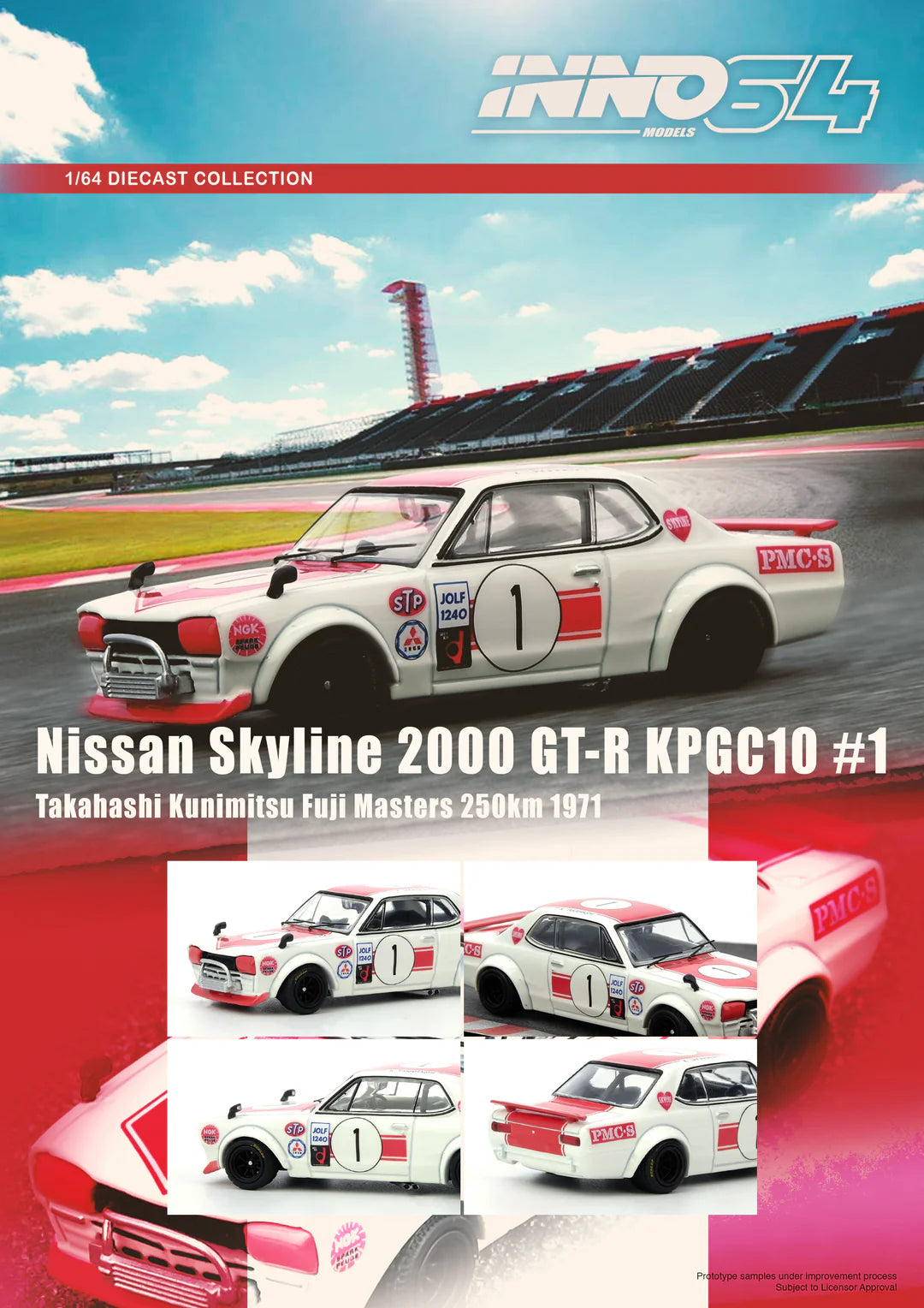 INNO64-NISSAN SKYLINE 2000 GT-R KPGC10 