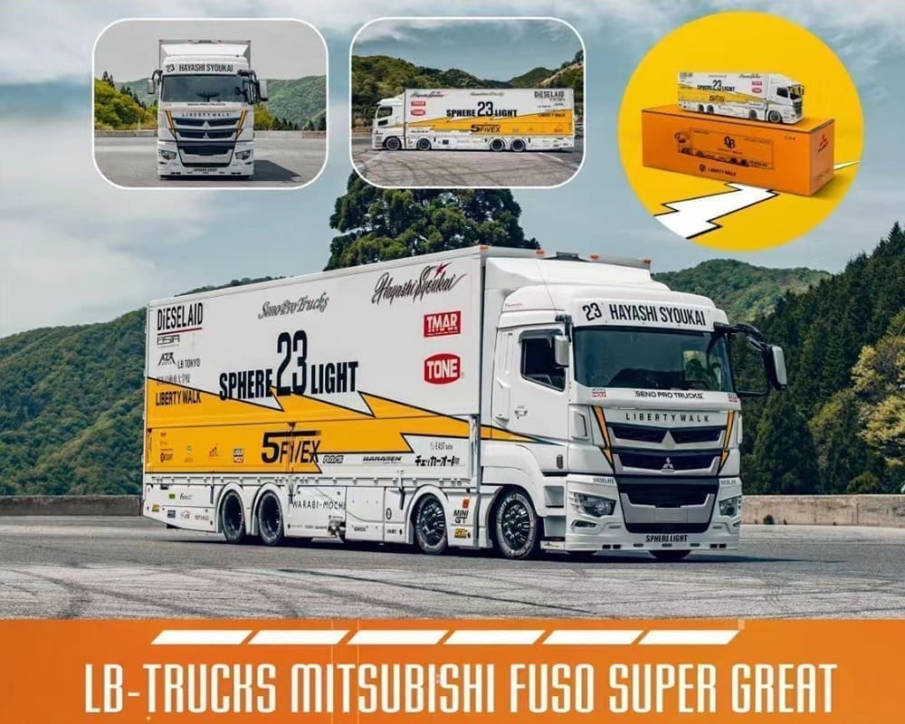 LBWK-Trucks Mitsubishi Fuso Super Great Transporter "Sphere 23 Light"