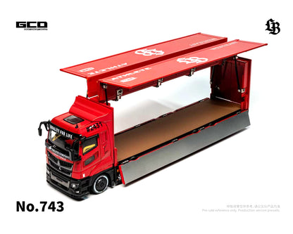 (PRE-ORDER 2026) GCD 1:64- LBWK Mitsubishi Fuso Super Great Super Silhouette