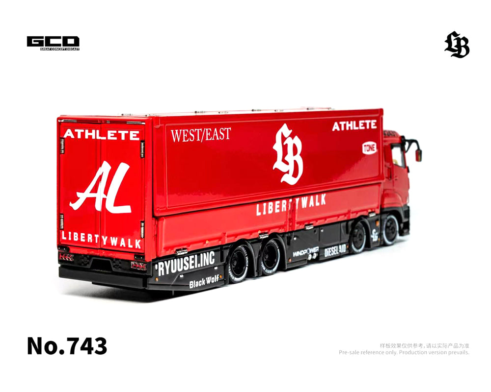 (PRE-ORDER 2026) GCD 1:64- LBWK Mitsubishi Fuso Super Great Super Silhouette