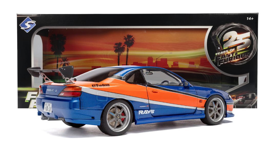 (PRE-ORDER 2026) SOLIDO 1/18 -Nissan Silvia S15 Spec S Tokyo Drift Mona Lisa "Fast and Furious"