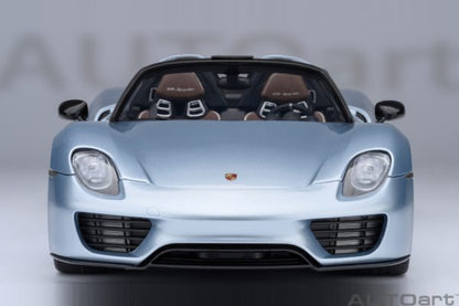 Porsche 918 Spyder Weissach Package (Liquid Metal Chrome Blue)