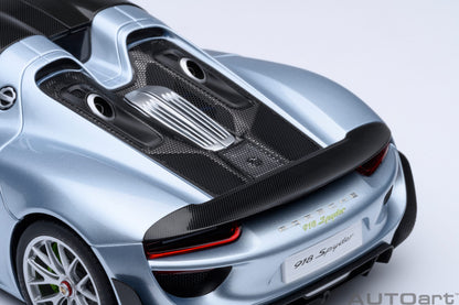 Porsche 918 Spyder Weissach Package (Liquid Metal Chrome Blue)