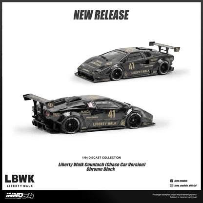 (PRE-ORDER 2026) Lamborghini Countach Liberty Walk INNO64 1:64 IN64-LBCOUNTACH-01