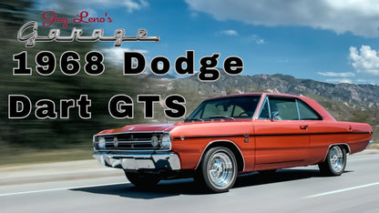 Jay Leno, 1968 Dodge Dart, Black Vinyl Top, GTS, 383, 4 speed, (Limitée à 96 unité-Limited to 96 units)