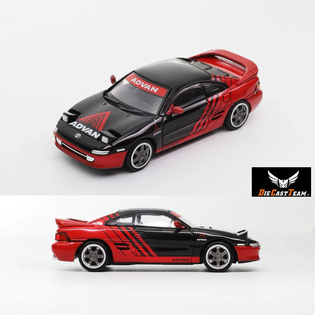 DCT 1/64 Toyota MR2 SW20 - "Advan" - LL-003-10