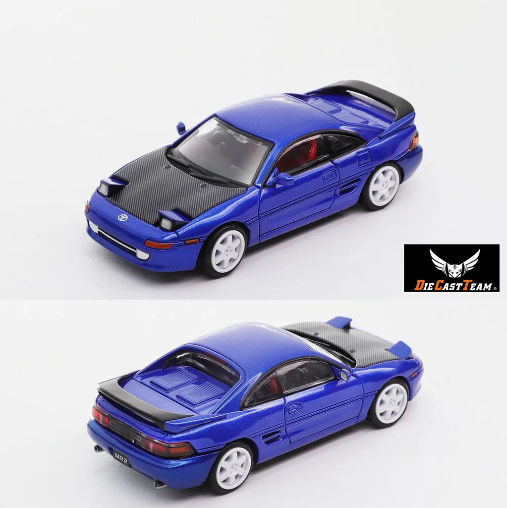 DCT 1:64 - Toyota MR2 SW20 - Blue - LL-003-7