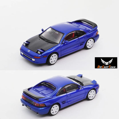 DCT 1:64 - Toyota MR2 SW20 - Blue - LL-003-7