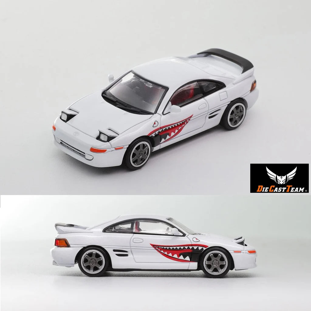 DCT 1/64 Toyota MR2 SW20 - White - LL-003-9