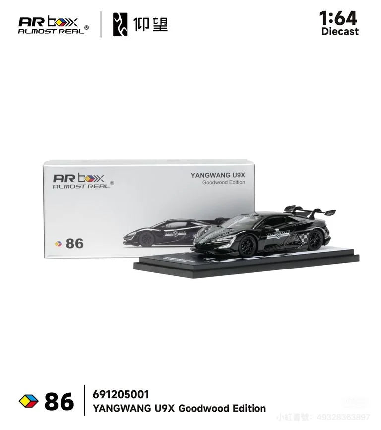 (PRE-ORDER 2027) Almost Real 1:64 YANGWANG U9X – Édition Goodwood – 691205001