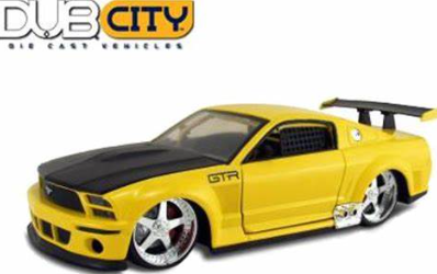 MUSTANG GT-R CONCEPT YELLOW by JADA DUB CITY KUSTOMS (Échelle