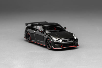 Motorhelix 1:64 Nissan GT-R NISMO (R35) Special Edition 2022 – NISMO Meteor Black Flake Pearl – M63524
