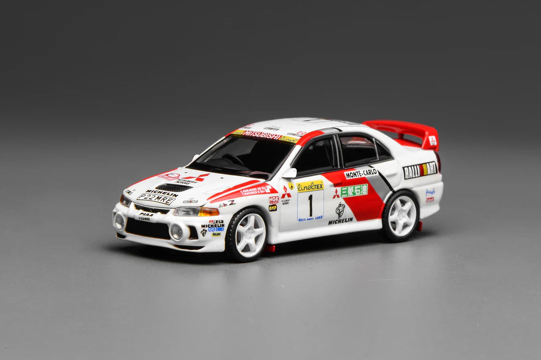 Motorhelix 1/64 - Mitsubishi Lancer Evolution IV GSR Monte Carlo Livery - M64010