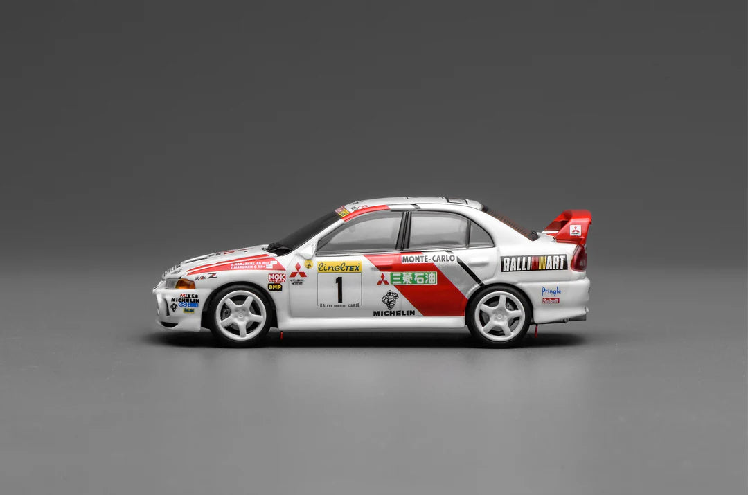 Motorhelix 1/64 - Mitsubishi Lancer Evolution IV GSR Monte Carlo Livery - M64010