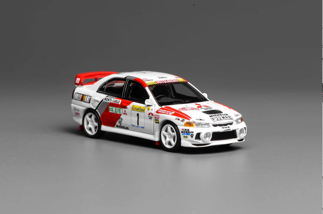 Motorhelix 1/64 - Mitsubishi Lancer Evolution IV GSR Monte Carlo Livery - M64010