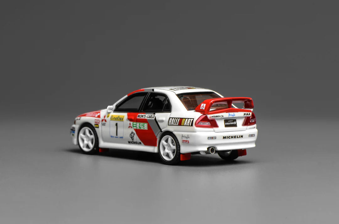 Motorhelix 1/64 - Mitsubishi Lancer Evolution IV GSR Monte Carlo Livery - M64010