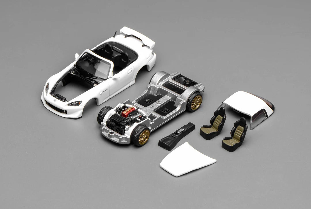 Motorhelix 1/64 - Honda S2000 Type S Platinum Pearl White - M65108