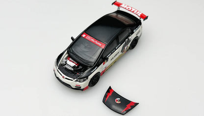 Motorhelix 1/64 - Honda Civic Type R (FD2) Mugen Livery - M65406