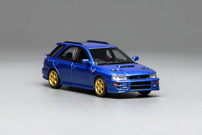 Motorhelix 1/64 - Subaru lmpreza Wagon WRX STi Version VI (Blue) - M67101