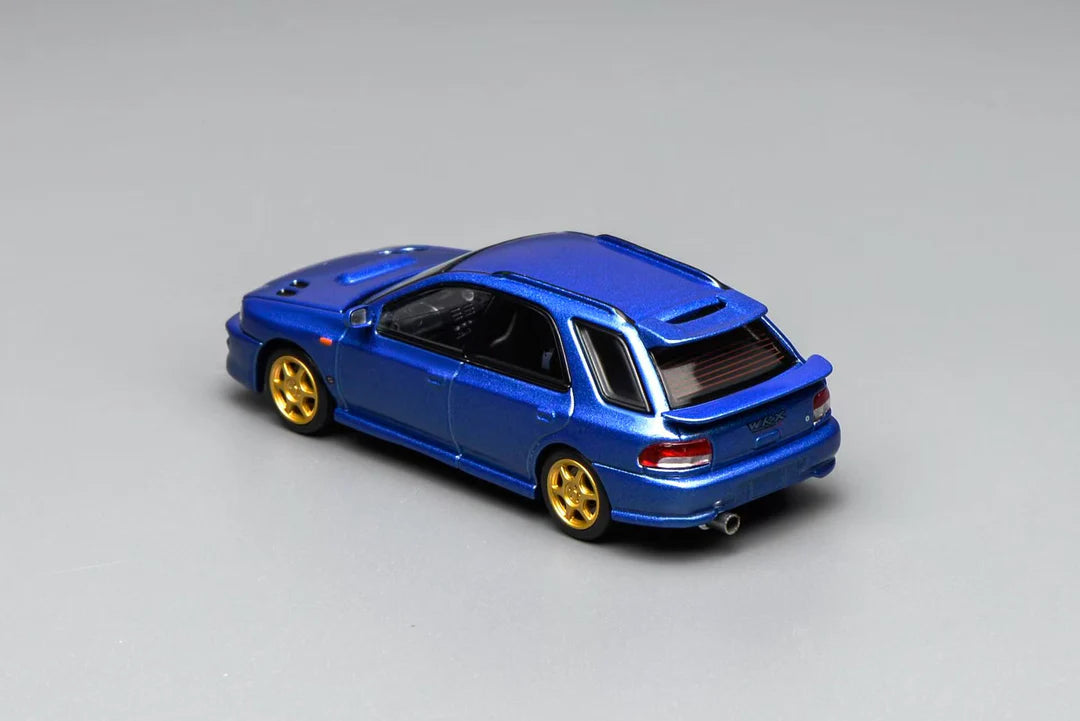 Motorhelix 1/64 - Subaru lmpreza Wagon WRX STi Version VI (Blue) - M67101