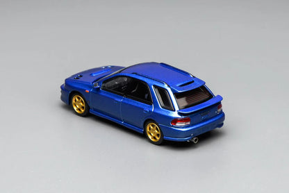 Motorhelix 1/64 - Subaru lmpreza Wagon WRX STi Version VI (Blue) - M67101