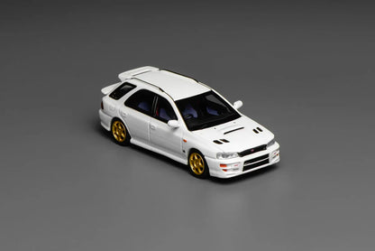Motorhelix 1/64 - Subaru lmpreza Wagon WRX STi Version VI (White) - M67102