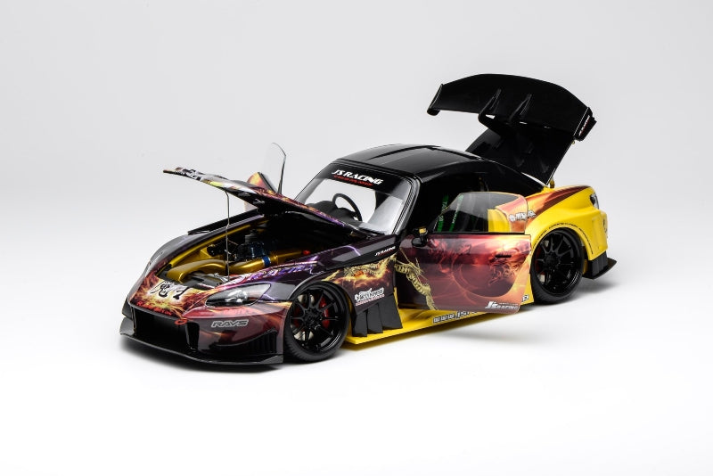 Motorhelix 1:64 Honda S2000 J’s Racing Maou 2013 – M65157