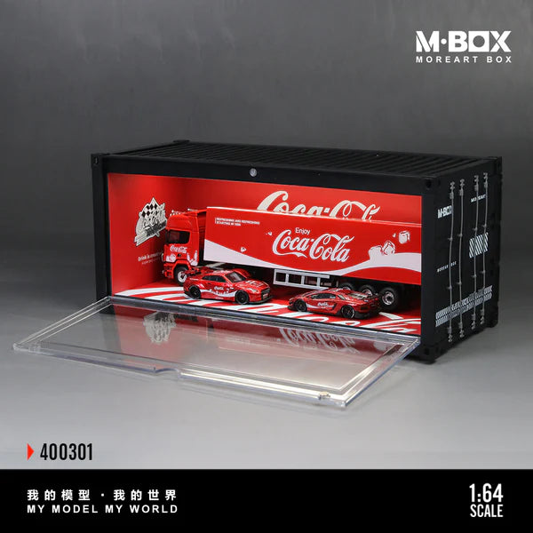 MBOX Coca-Cola Container Model Storage Scene 1:64 MB400301