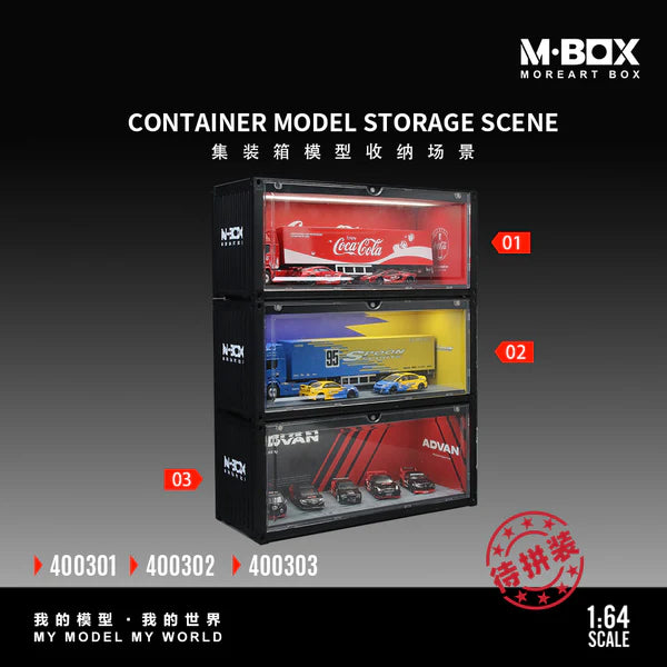 MBOX Advan Container Model Storage Scene 1:64 MB400303