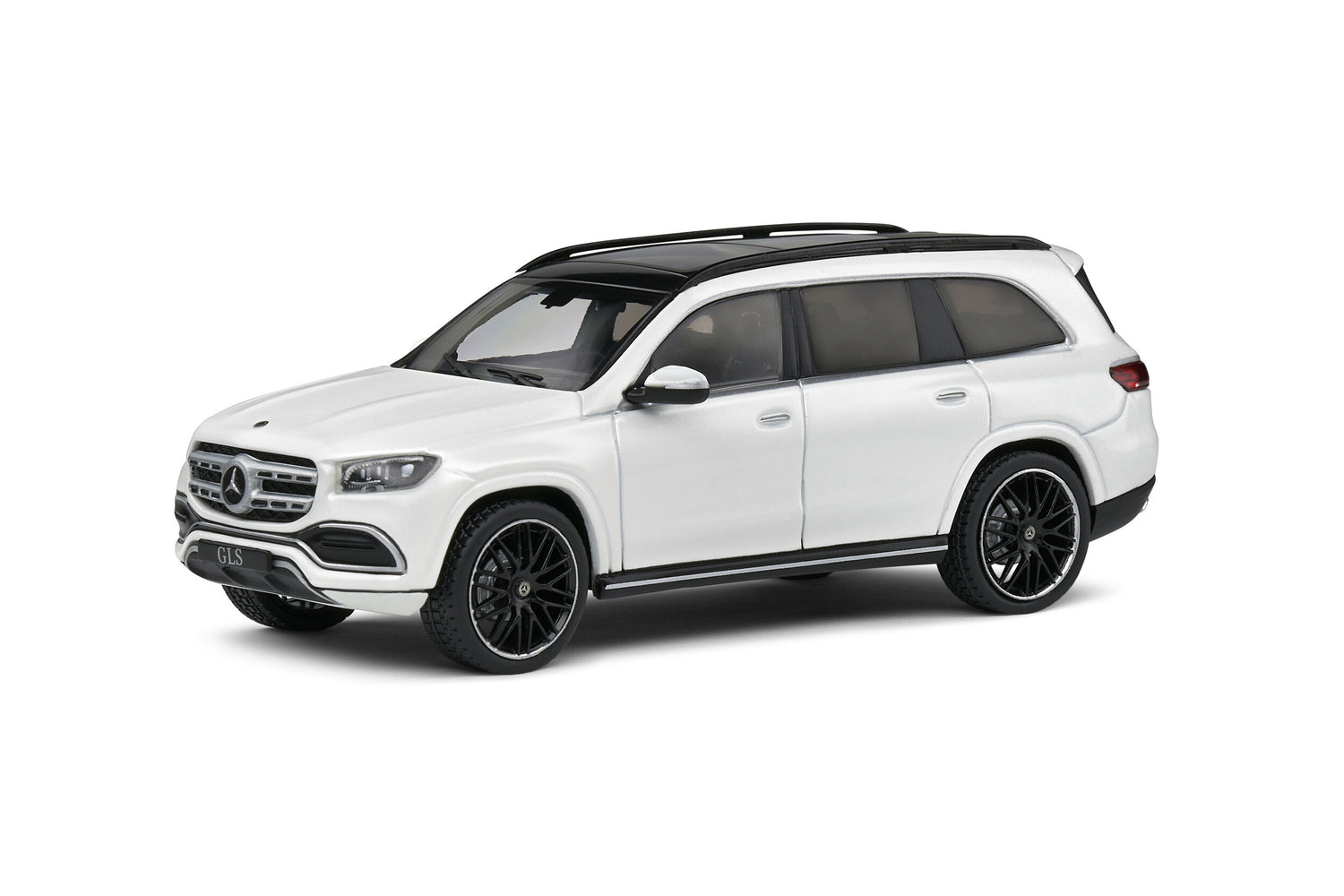 SOLIDO - 2020 Mercedes-Benz GLS w/AMG Wheels – Diamond White (1:43)