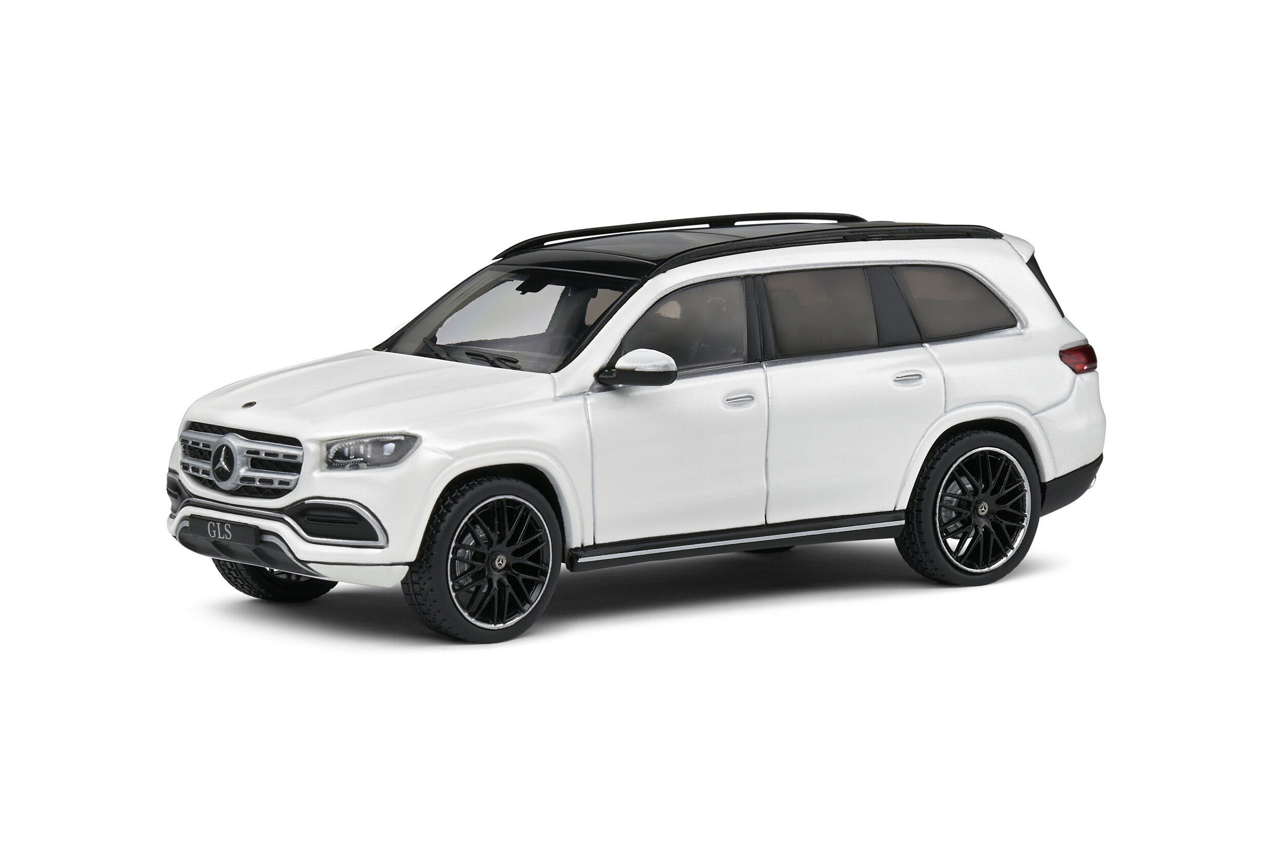 SOLIDO - 2020 Mercedes-Benz GLS w/AMG Wheels – Diamond White (1:43)