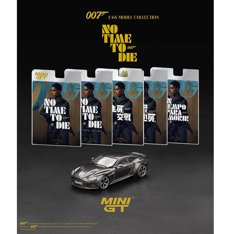 MINI GT-Aston Martin DBS James Bond 007 ” No Time To Die” MGT00904-007E
