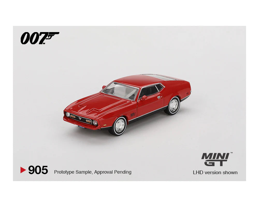MINI GT-Ford Mustang Mach 1 James Bond 007 ” Diamonds Are Forever ” MGT00905-007E