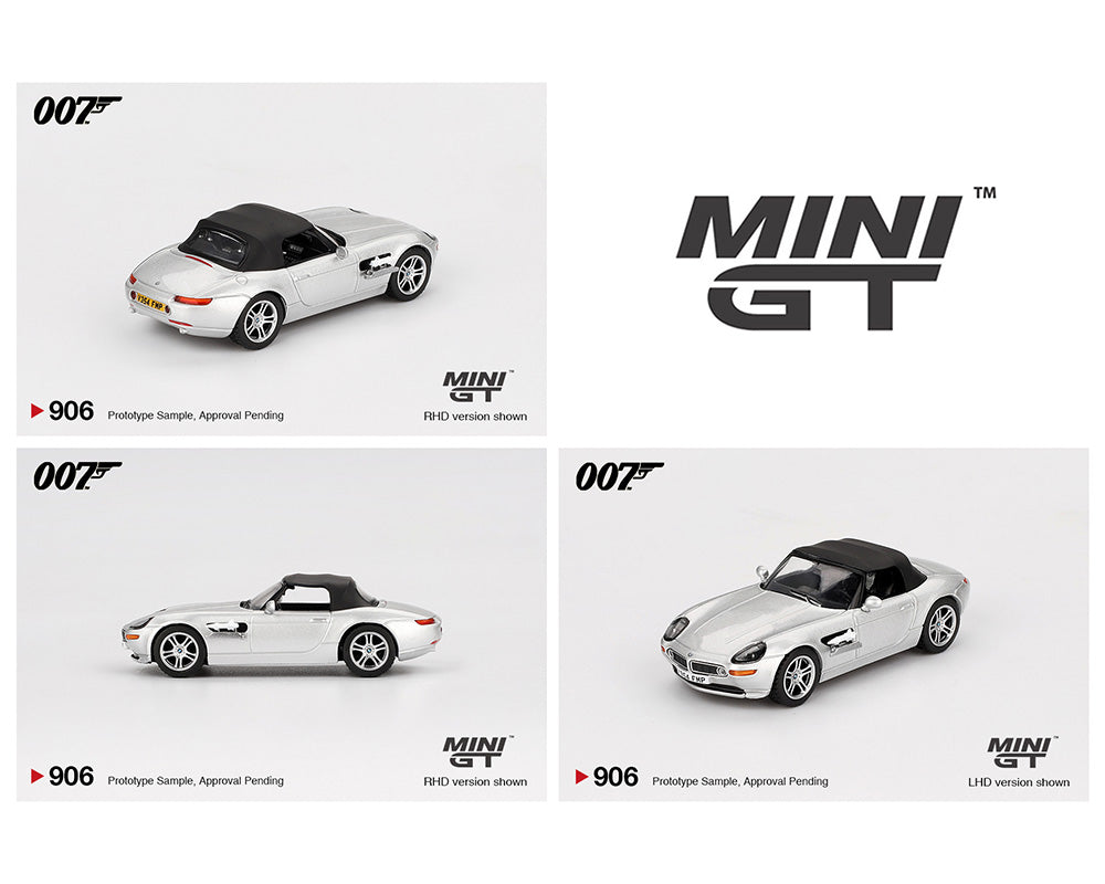 Mini GT- BMW Z8 “The World Is Not Enough” – English Version Packaging – Limited Edition (MGT00906-007E)