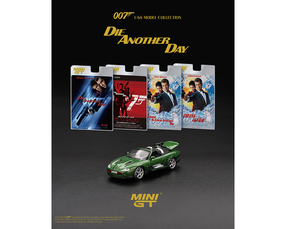 MINI GT-Jaguar XKR James Bond “Die Another Day” – English  MGT00908-007E