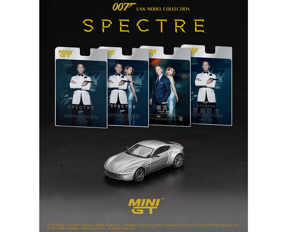 MINI GT-Aston Martin DB10 James Bond 007 “SPECTRE” – English Packaging MGT00910-007E