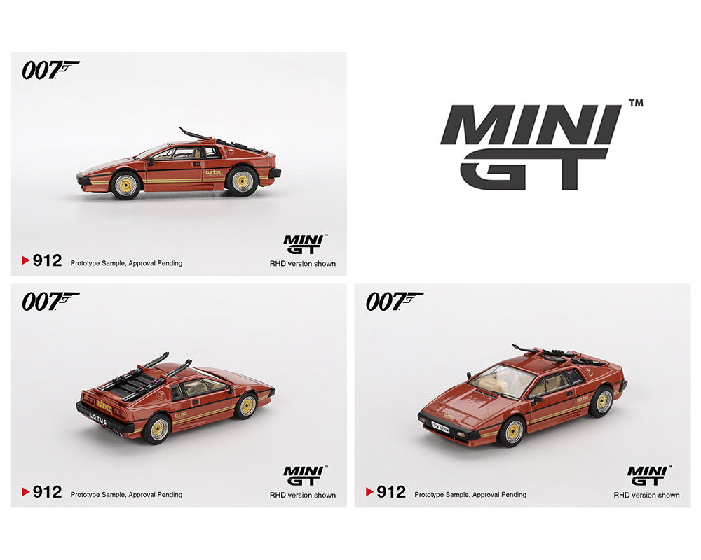 MINI GT-Lotus Esprit Turbo James Bond 007 “FOR YOUR EYES ONLY” – English Packaging MGT00912-007E