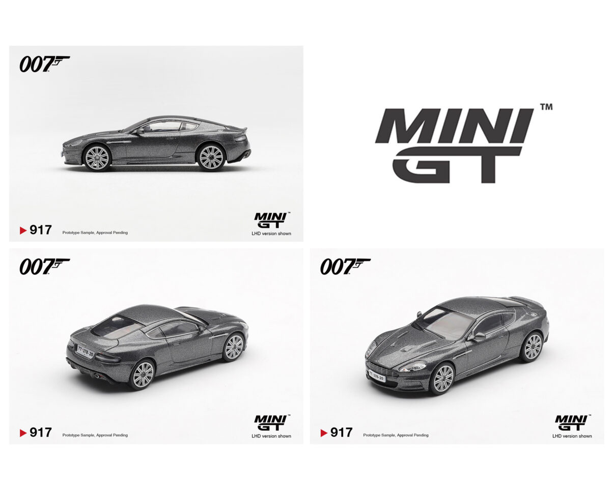 (PRE-ORDER 2026) Mini GT 1:64 James Bond 007 Aston Martin DBS “Casino Royale” – English Packaging – Limited Edition (MGT00917-007E)