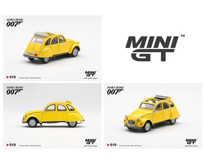 (PRE-ORDER 2026) Mini GT 1:64 James Bond 007 Citroën 2CV For Your Eyes Only MGT00919-007E