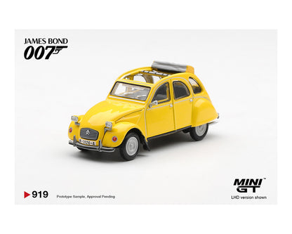 (PRE-ORDER 2026) Mini GT 1:64 James Bond 007 Citroën 2CV For Your Eyes Only MGT00919-007E