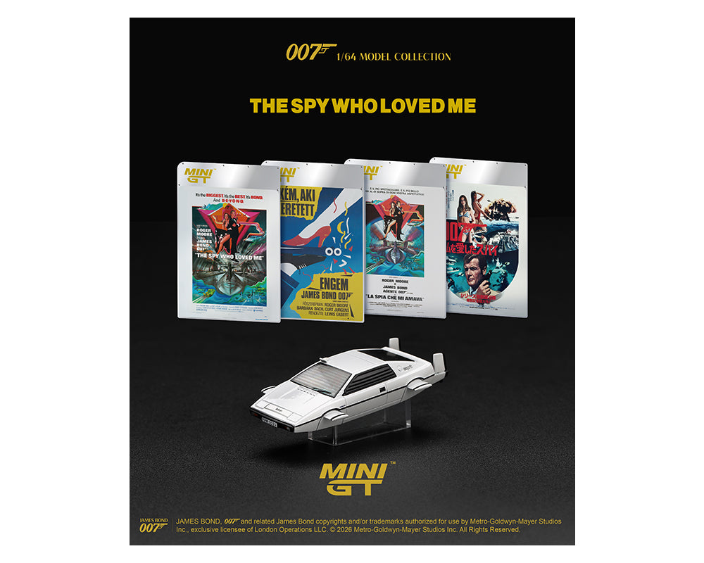 (PRE-ORDER 2026) Mini GT 1:64 Lotus Esprit S1 Submarine James Bond 007 MGT00920-007E