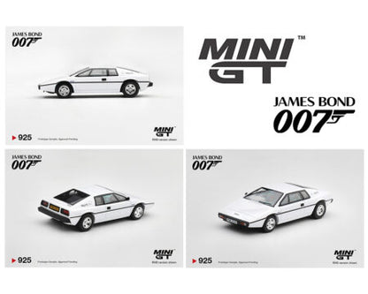 (PRE-ORDER 2027) Mini GT 1:64 Lotus Esprit S1 « L’Espion qui m’aimait » – Emballage anglais – Édition limitée – MGT00925-007E