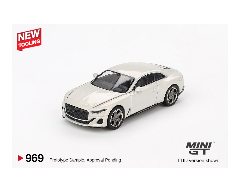 Mini GT 1:64 Bentley Batur – Bonneville Pearl – MGT00969-BL