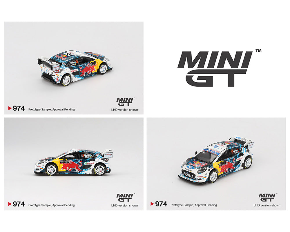 (Limit 1 per client) Mini GT 1/64-Ford Puma Rally1 
