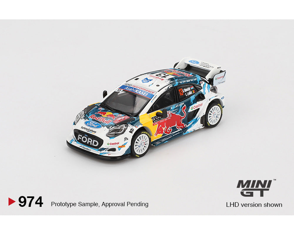 (Limit 1 per client) Mini GT 1/64-Ford Puma Rally1 