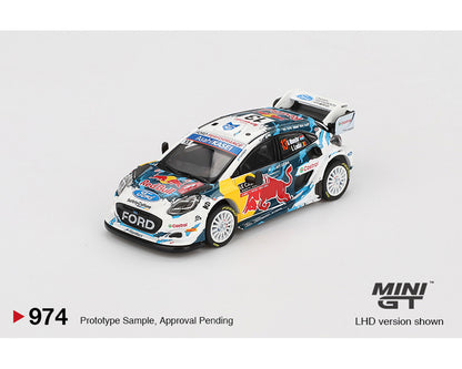 (Limit 1 per client) Mini GT 1/64-Ford Puma Rally1 