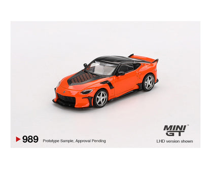 (LIMIT 1 PER CLIENT) Mini GT 1/64-Nissan Z VeilSide FFZ400 – Orange MGT00989-BL